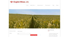 Desktop Screenshot of englishwines.info